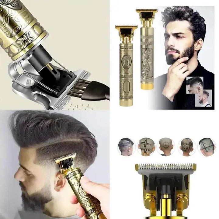 Máquine Profissional de Corte de Cabelo e Barba
