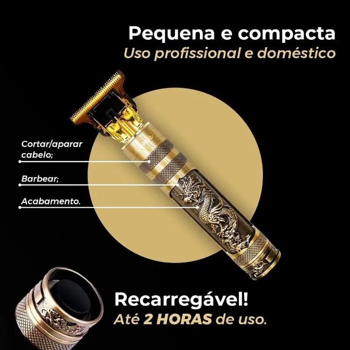 Máquine Profissional de Corte de Cabelo e Barba