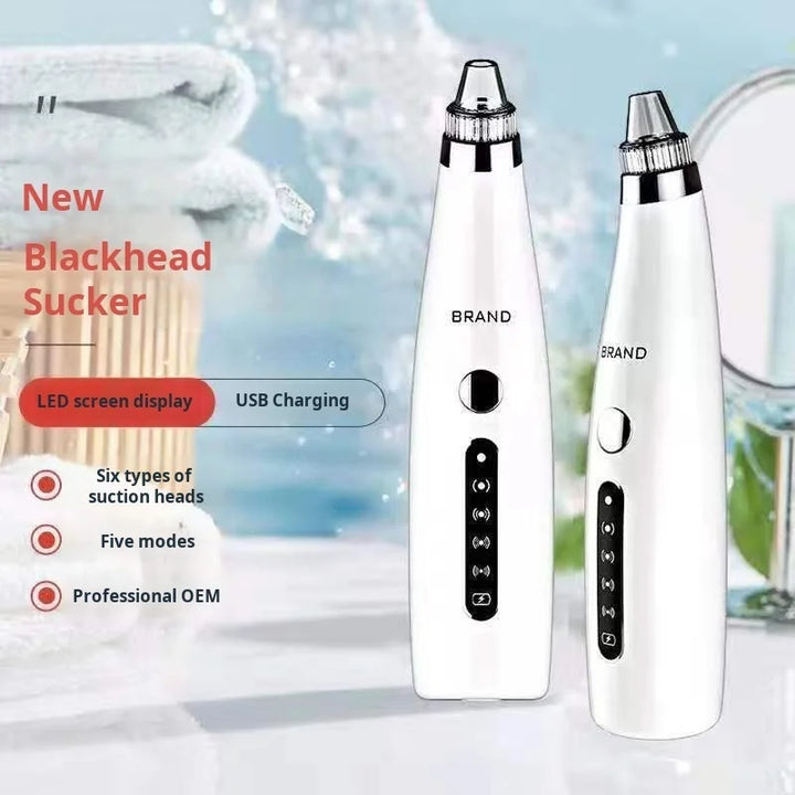 Instrumento elétrico de sucção de cravos, limpador de acne facial, limpador de poros