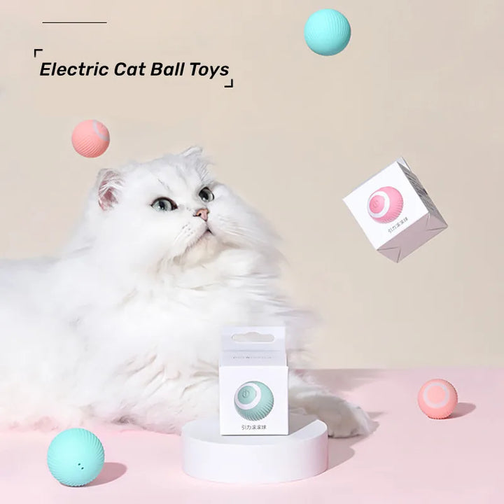 Brinquedos inteligentes para gatos, Bola elétrica