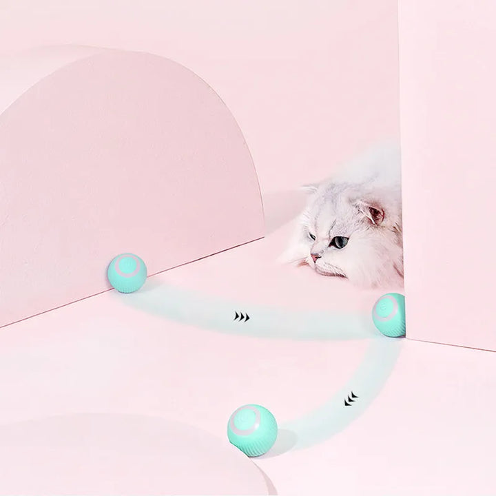 Brinquedos inteligentes para gatos, Bola elétrica
