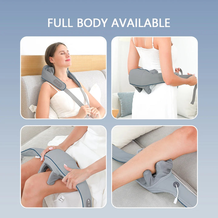 Foreverlily Massageador de Pescoço e Costas