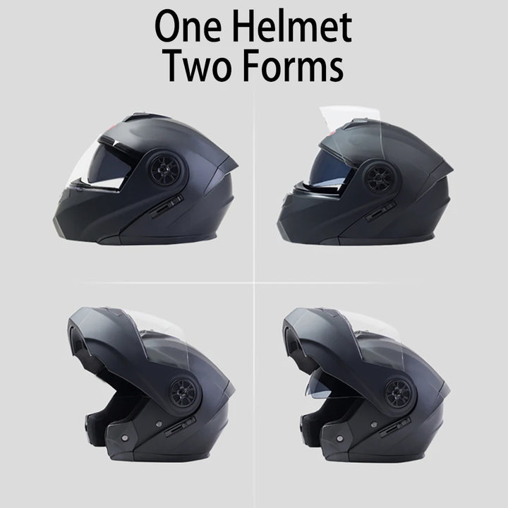 Capacete Homens Mulheres Moda Lente Dupla